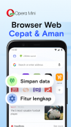 Opera Mini - web browser cepat screenshot 0